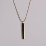 Rectangle Inlay Pendant