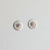 Stippled Circle Studs