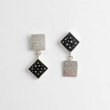 Mis-Matched Square Studs