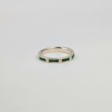 Chrysocolla Stacker Ring