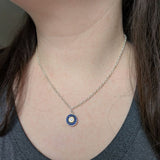 Golden Lapis Necklace