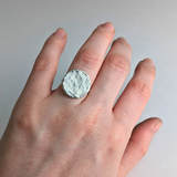 Textured Cocktail Ring