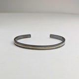 Oxidized Line Cuff