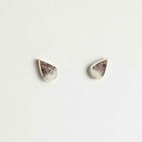 Pear Inlay Studs