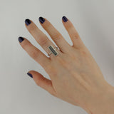 Rectangle Inlay Ring