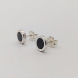 Gemstone Inlay Studs