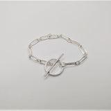 Chain Bracelet with Toggle Clasp